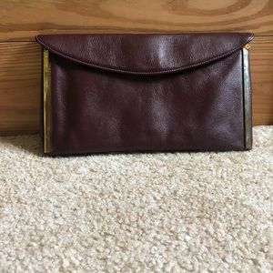 Vintage Susan Gail Leather Clutch